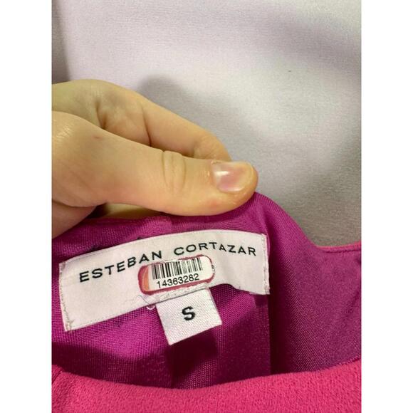 Esteban Cortazar x RTR Pink Scoop Neck Jumpsuit Size S Good Condition ex-RTR - Picture 7 of 7